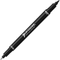 共にPLUTINUM18K, 黒の方は中字、ピンクは細軟。 共にPLUTINUM18K, 黒
